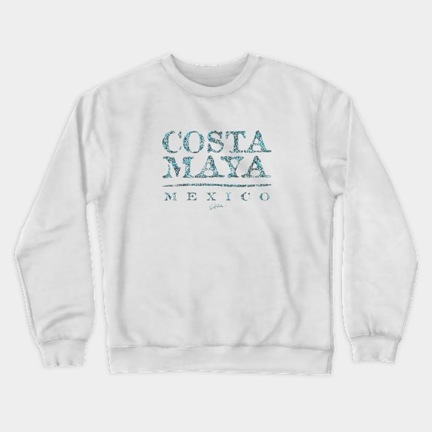 Costa Maya, Mexico Crewneck Sweatshirt by jcombs